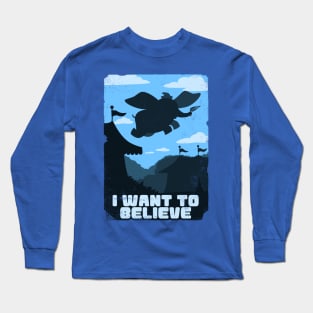 Aerial Pachyderm Long Sleeve T-Shirt